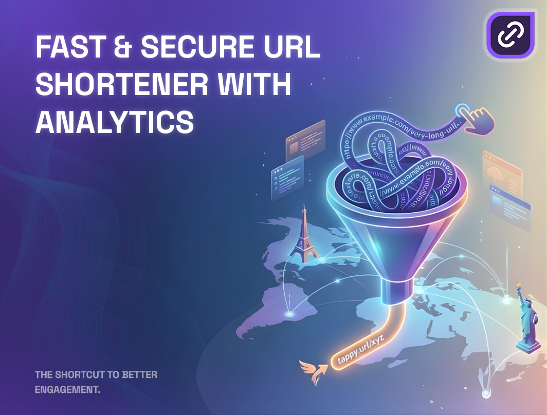 URL Shortener Illustration