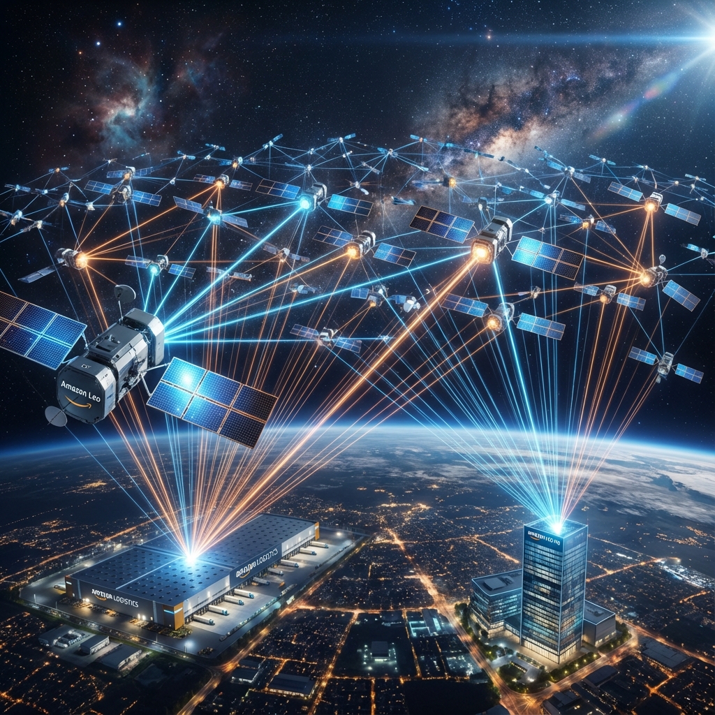 Amazon Launches Enterprise Preview of High Speed “Amazon Leo” Satellite Internet to Rival Starlink