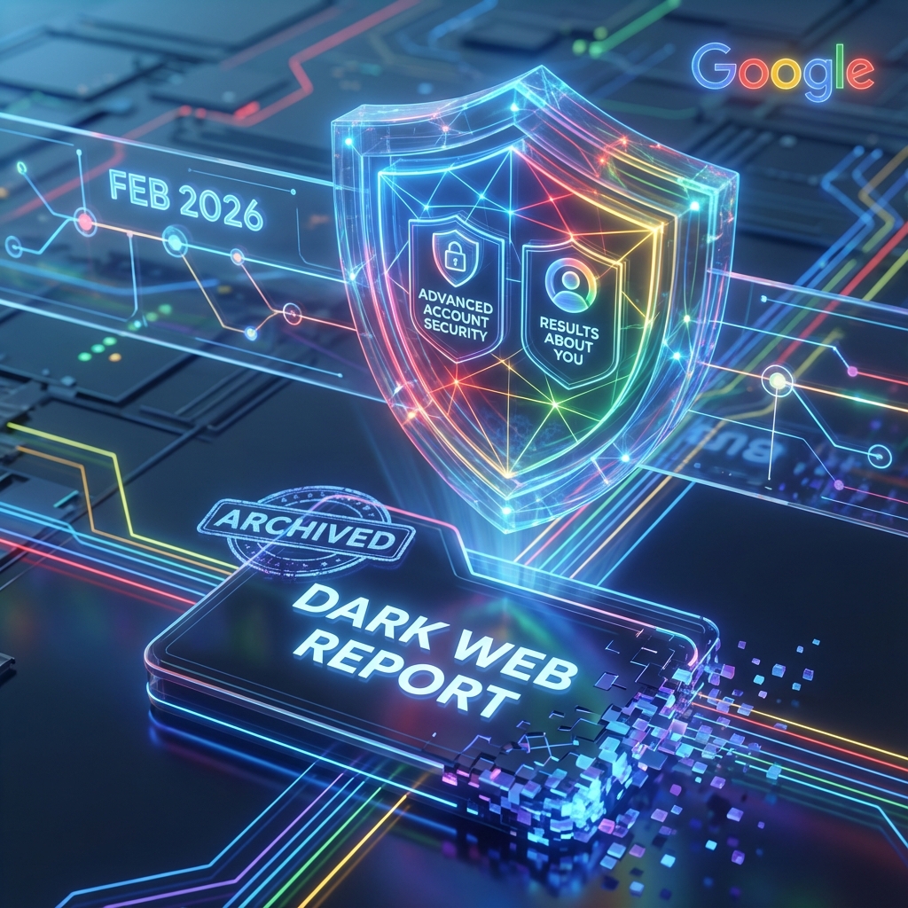 Google to End Dark Web Report Tool in February 2026, Boosting Account Security Options