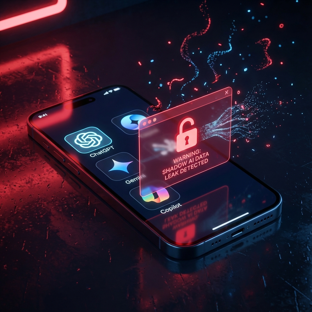 Personal LLM Accounts Drive Shadow AI Data Leak Risks