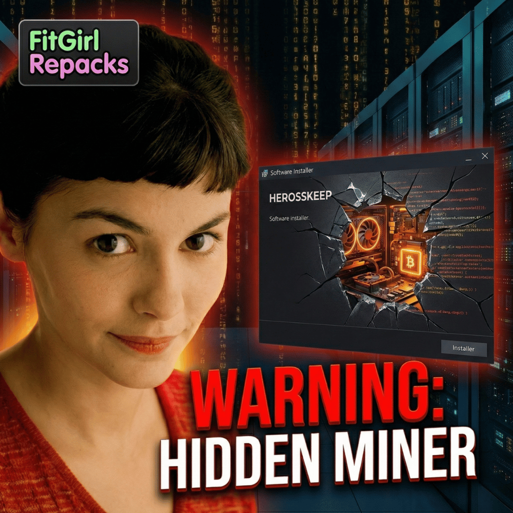 FitGirl Exposes ‘HEROSKEEP’ Repacks for Hidden Crypto Mining Malware