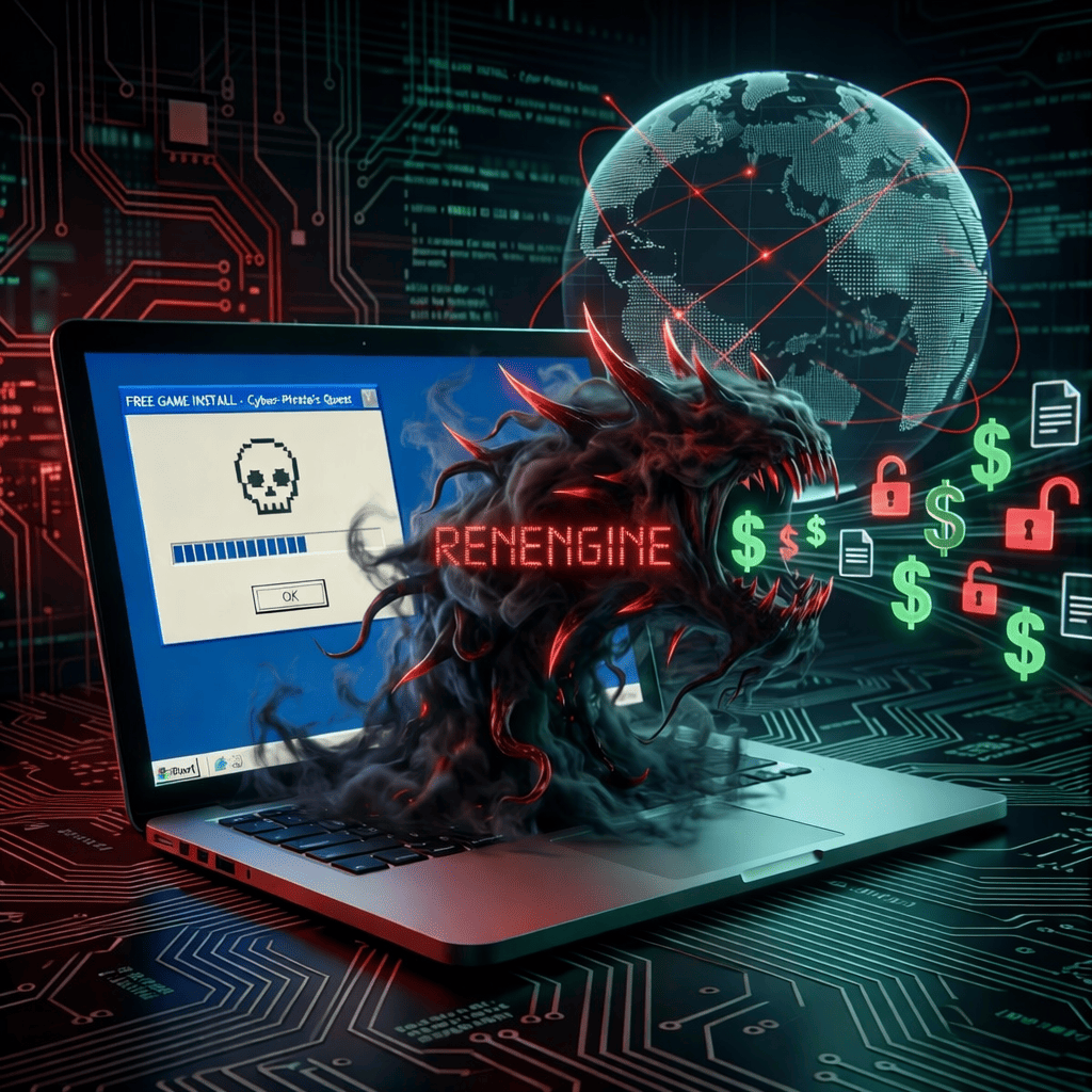 Cracked Games Hide Dangerous RenEngine Malware Infecting Over 400,000 Windows PCs Worldwide
